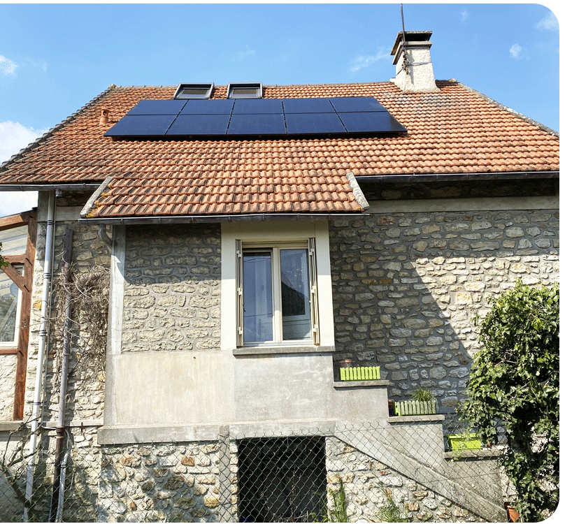 installation panneau solaire Auteuil le Roi 78770 Yvelines Puissance 3kwc